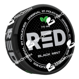 RED - Classic - BLACK MINT - Мята (170mg)